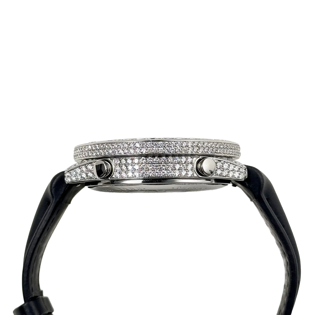 Five Time Zone Steel Diamond 40mm JCM-30