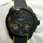 Gotham City 46mm Titanium DLC Sapphire Crystal DC100.21.AB.AB.A