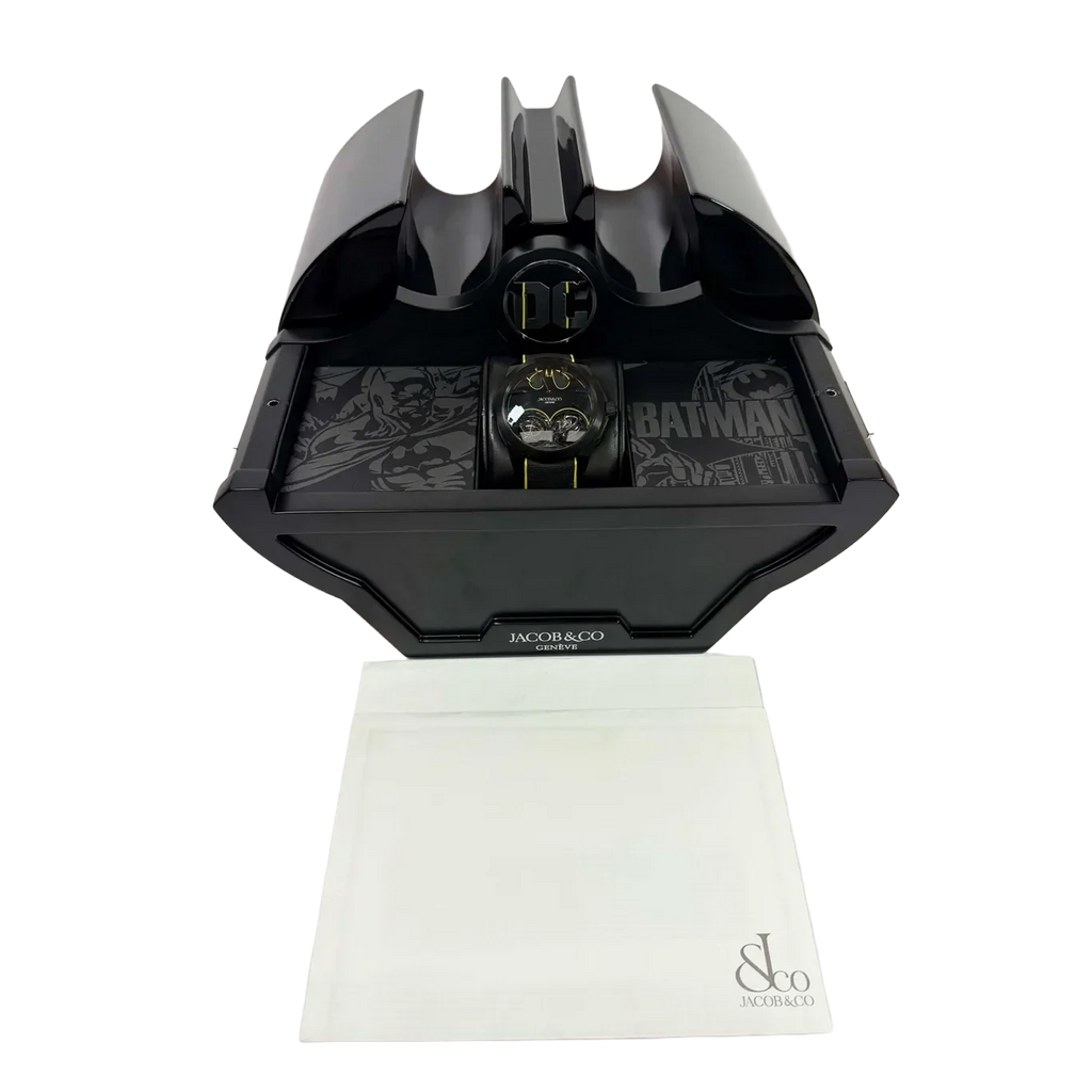 Gotham City 46mm Titanium DLC Sapphire Crystal DC100.21.AB.AB.A