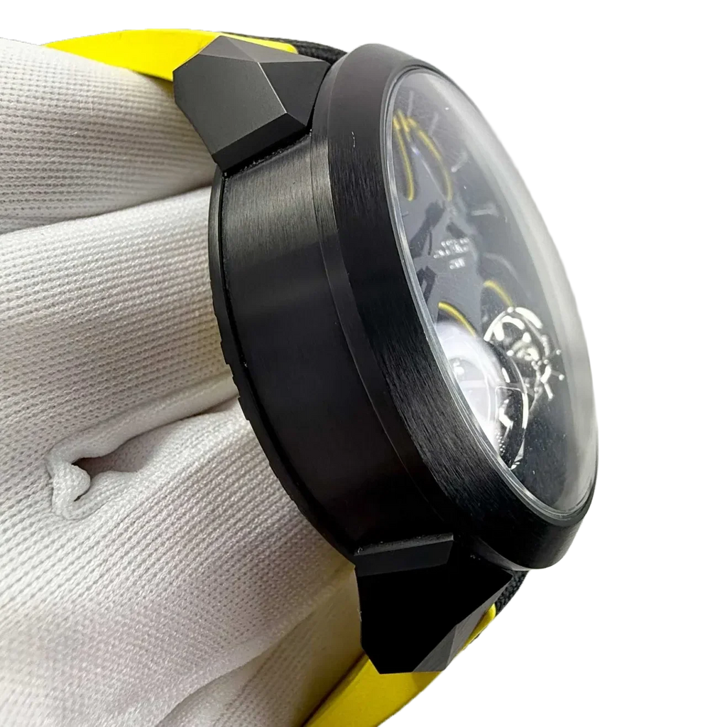 Gotham City 46mm Titanium DLC Sapphire Crystal DC100.21.AB.AB.A