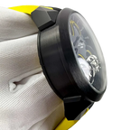 Gotham City 46mm Titanium DLC Sapphire Crystal DC100.21.AB.AB.A