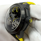 Gotham City 46mm Titanium DLC Sapphire Crystal DC100.21.AB.AB.A
