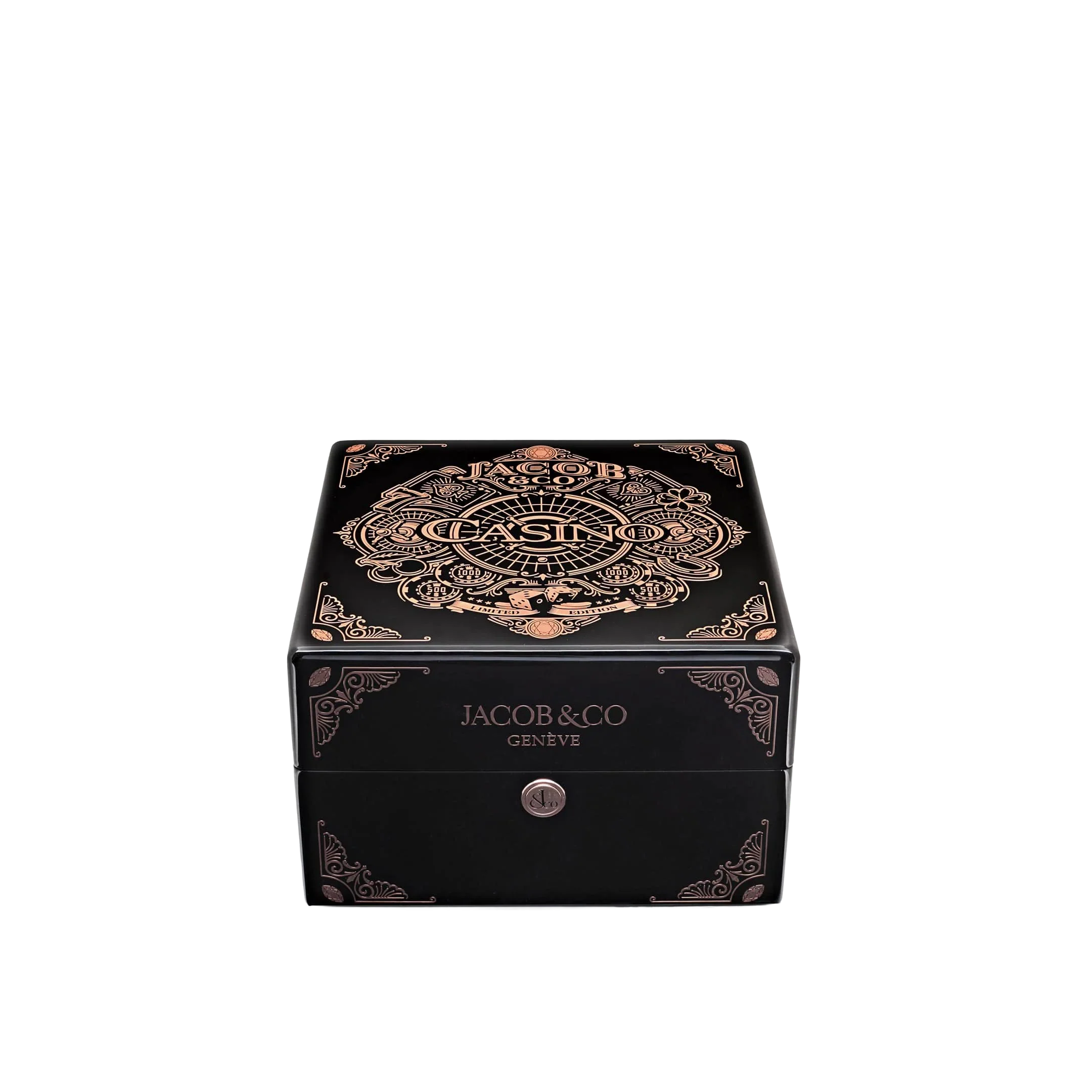 The Casino Tourbillon 44mm CA100.40.AA.AA.ABALA Rose Gold Black Onyx Dial Limited Edition