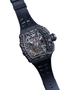 RM 11-03 Black NTPT, Skeleton Dial, 50 mm