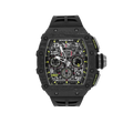 RM 11-03 Black NTPT, Skeleton Dial, 50 mm