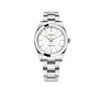 Oyster Perpetual 39mm Stainless Steel WhiteDial Men Watch 114300-0004 New 2025