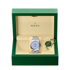 Oyster Perpetual 41mm Stainless Steel Lavender Dial Men Watch 134300-0012 New 2025