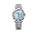 President Day-Date 40mm Ice Blue Dial Platinum Mens Watch 228236