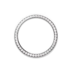 Day-Date 40mm Silver Dial 18 kt White Gold Diamonds 228349RBR-0001