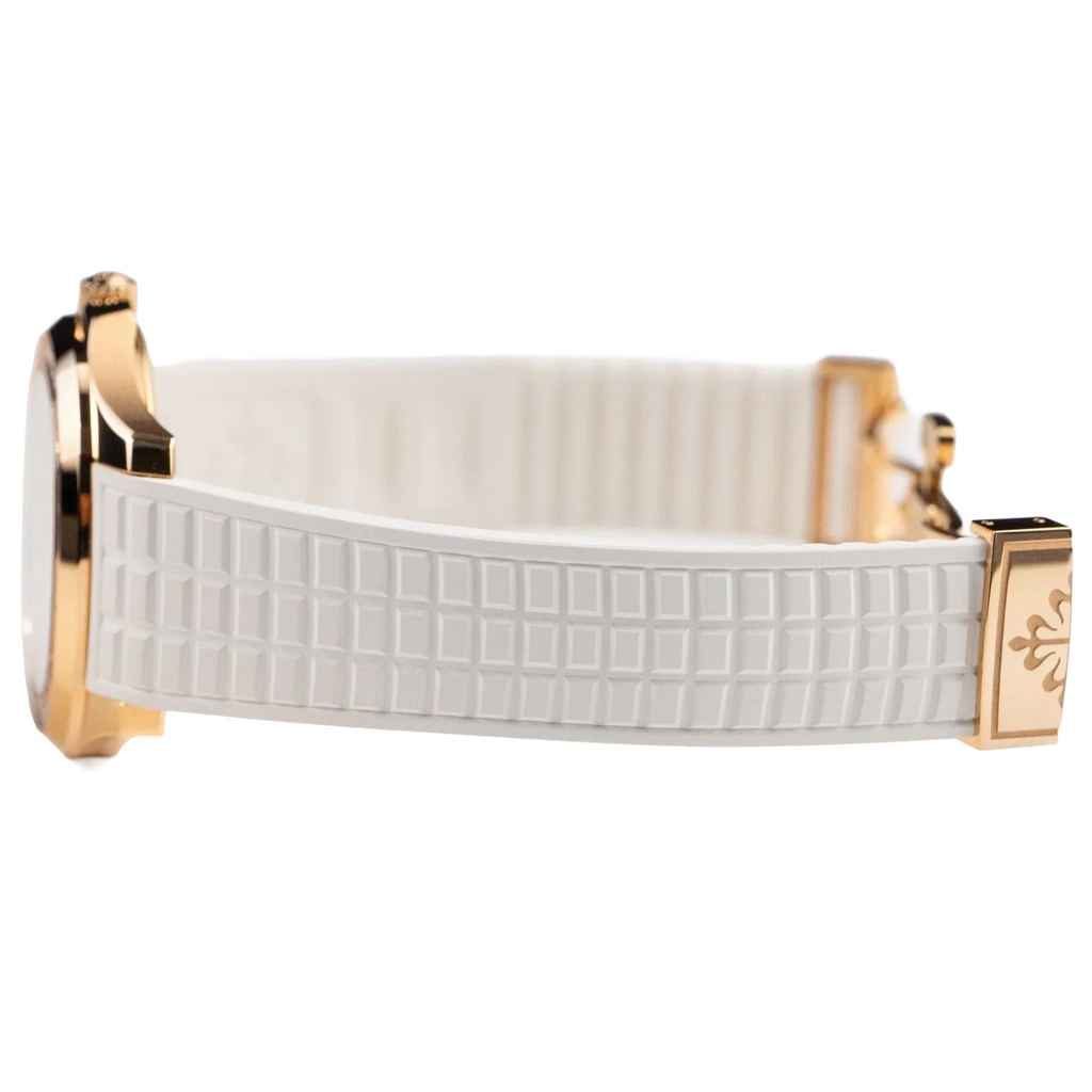 Aquanaut Luce 39mm 5268/200R-001 Rose Gold White Dial Diamond Bezel