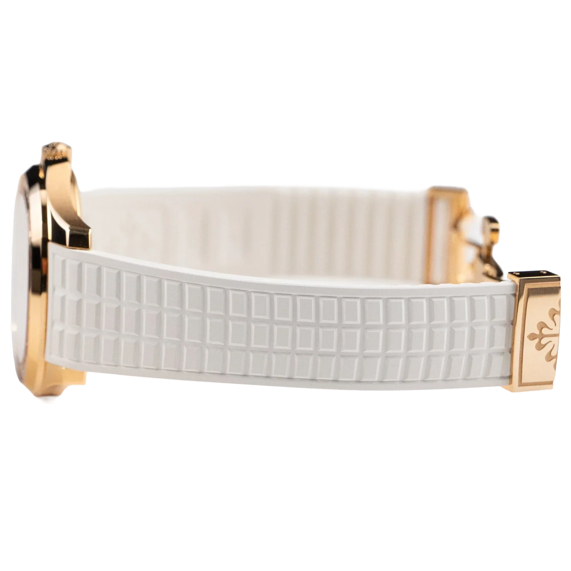Aquanaut Luce 39mm 5268/200R-001 Rose Gold White Dial Diamond Bezel