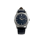 Calatrava 38mm 5298P-012 Platinum Black Diamond Dial Diamond Bezel
