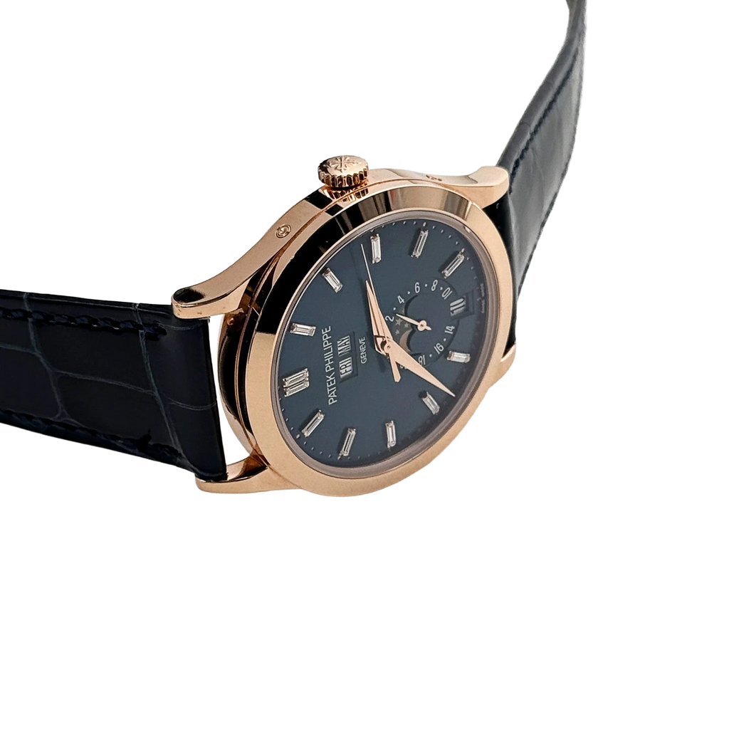 Complications 39mm 5396R-015 Annual Calendar Rose Gold Blue Dial