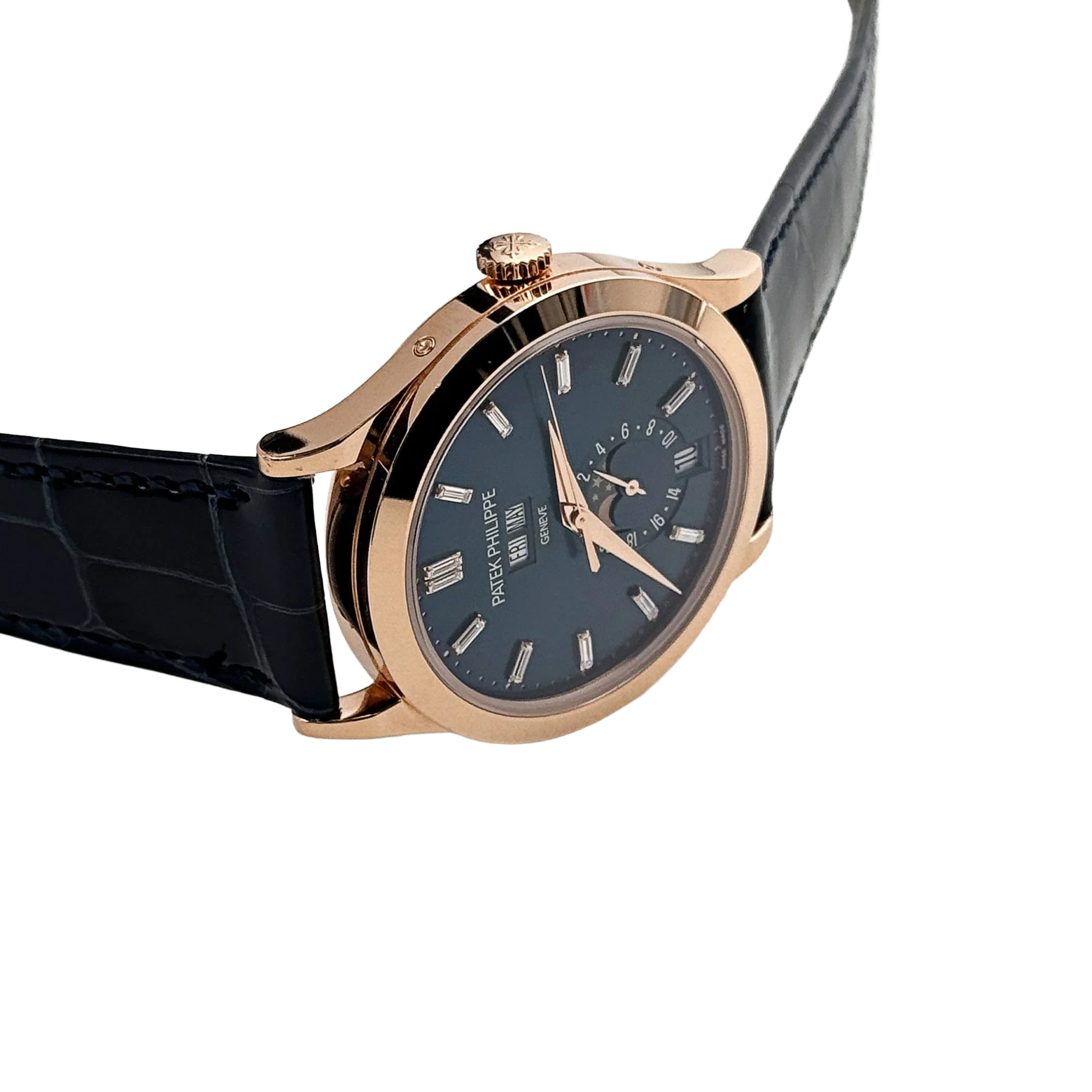 Complications 39mm 5396R-015 Annual Calendar Rose Gold Blue Dial