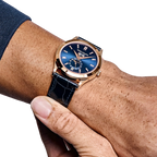 Complications 39mm 5396R-015 Annual Calendar Rose Gold Blue Dial