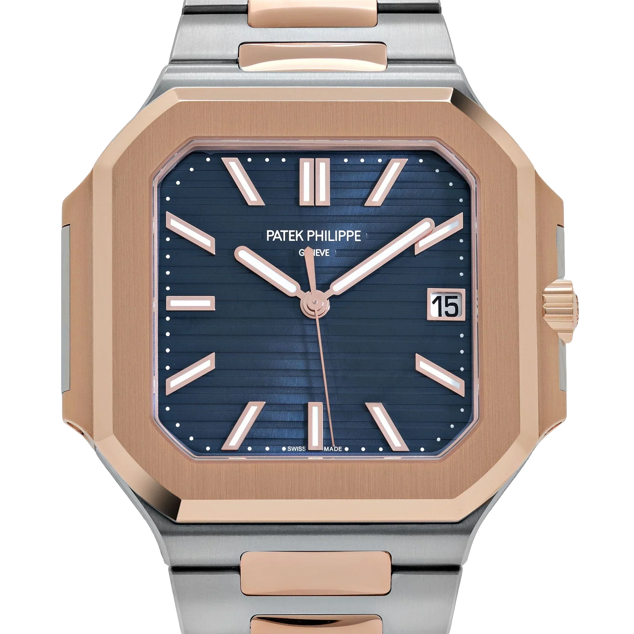 Cubitus 45mm 5821/1AR-001 Stainless Steel Rose Gold Blue Dial