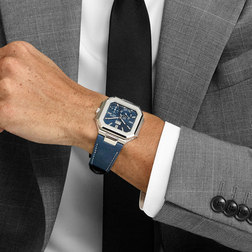 Cubitus 45mm 5822P-001 Platinum Blue Dial Moon Phase