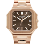 Cubitus 40mm 7128/1R-001 Rose Gold Brown Dial