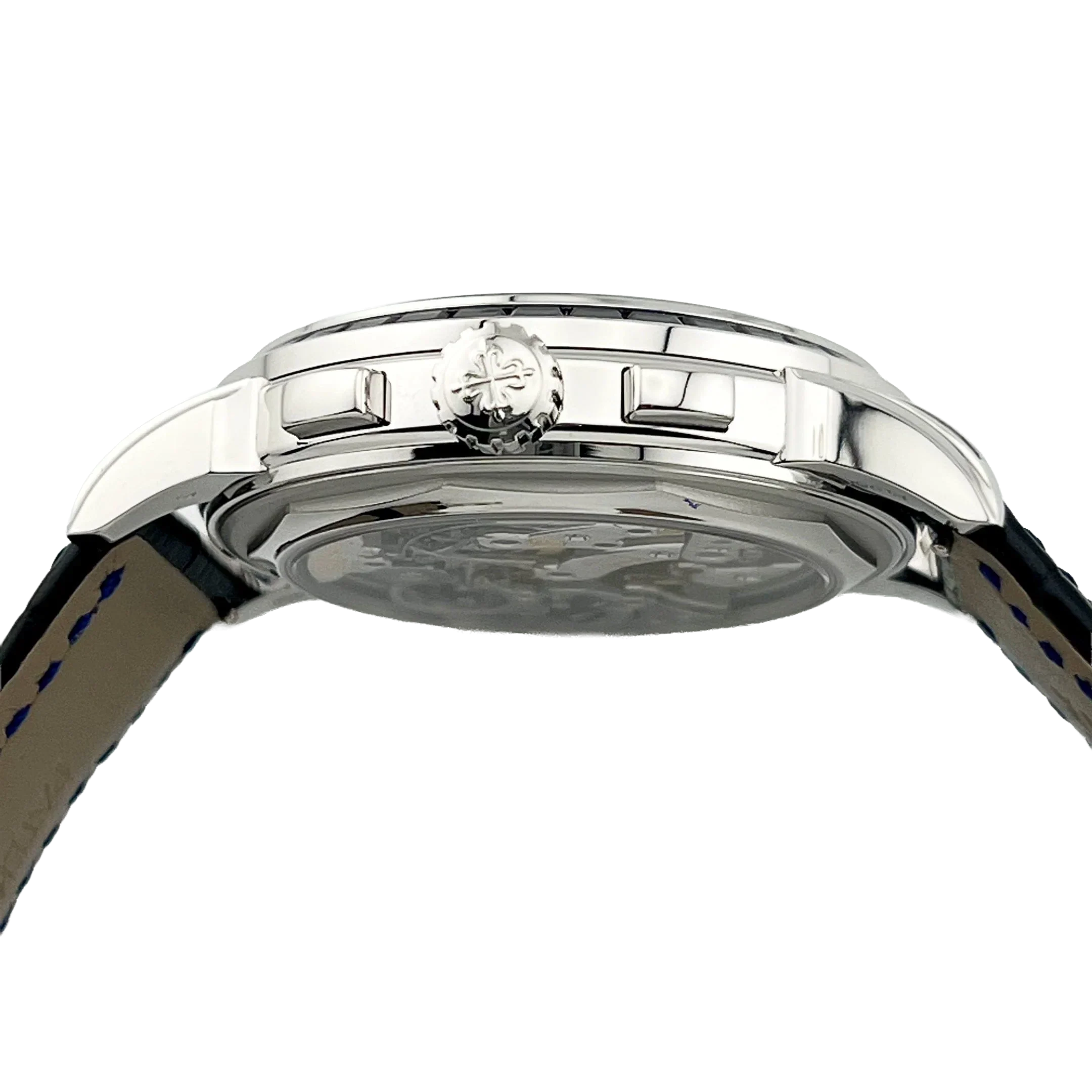 Grand Complications 41mm 5271/11P-010 Perpetual Calendar Chronograph Platinum Baguette Sapphires