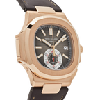 Nautilus 40mm 5980R-001 Chronograph Rose Gold Brown Dial