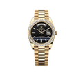 Day-Date 40 Presidential 228348RBR Diamond Bezel Baguette Onyx Dial