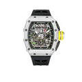 Chronograph &amp; 18K White Gold - Diamond Bezel - Skeleton Dial 50 mm