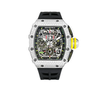 Chronograph &amp; 18K White Gold - Diamond Bezel - Skeleton Dial 50 mm