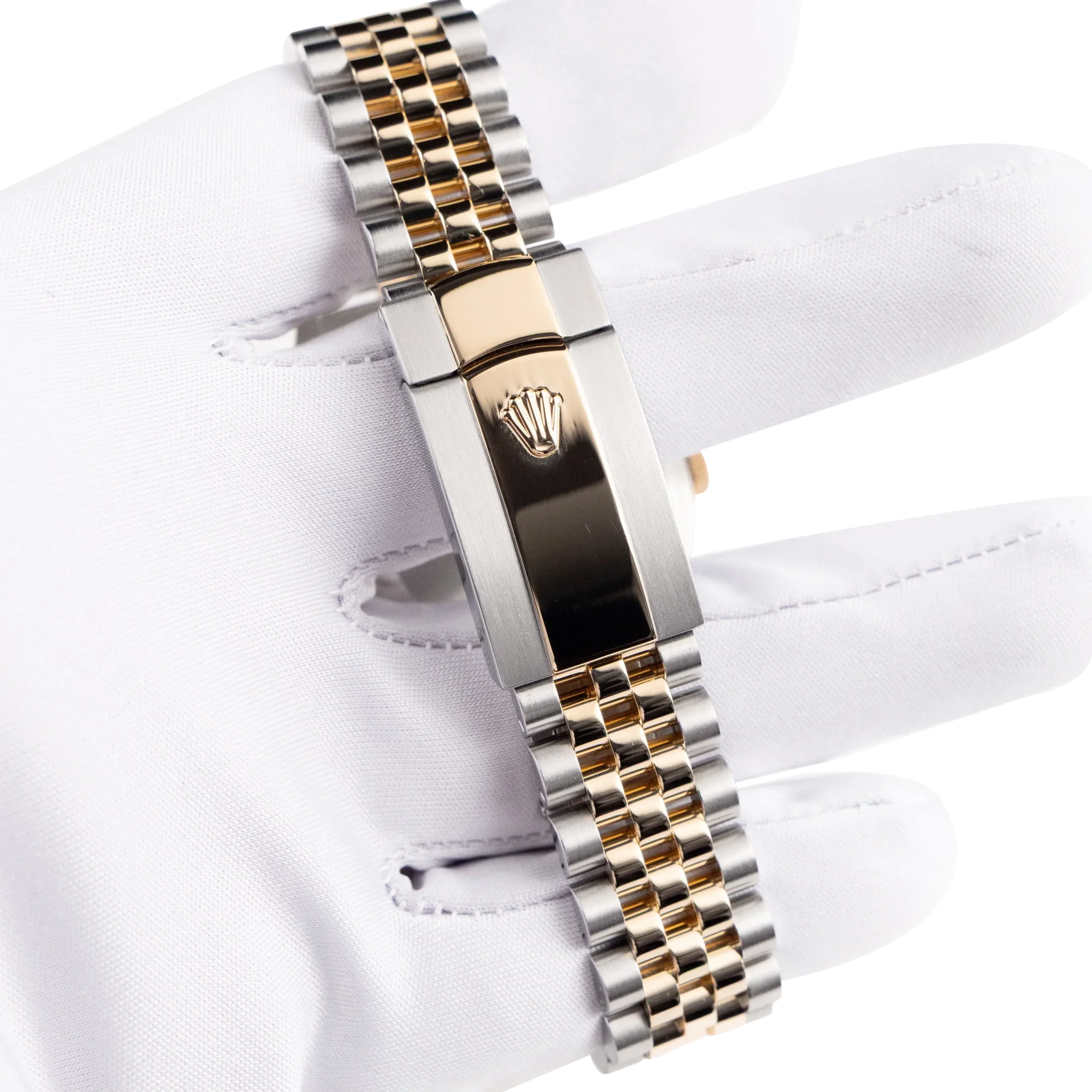 Datejust 41mm Stainless Steel Yellow Gold Black Diamond Dial Jubilee 126333-006