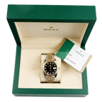 Datejust 41mm Stainless Steel Yellow Gold Black Diamond Dial Jubilee 126333-006