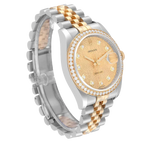 Datejust 36mm Champagne Jubilee Diamond Dial Watch 116243