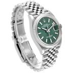 Datejust 36mm Stainless Steel Mint Green Dial Jubilee 126234