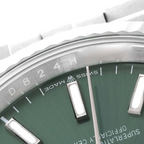 Datejust 36mm Stainless Steel Mint Green Dial Jubilee 126234