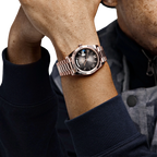 Day-Date 40mm 18K Everose Gold with Slate Ombre Dial 228235