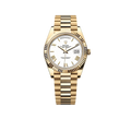 Day-date 40mm President Yellow Gold White Roman Numerals Dial 228238-0042