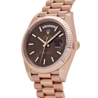 Day-Date 40mm Rose Gold Chocolate Dial m228235-0053