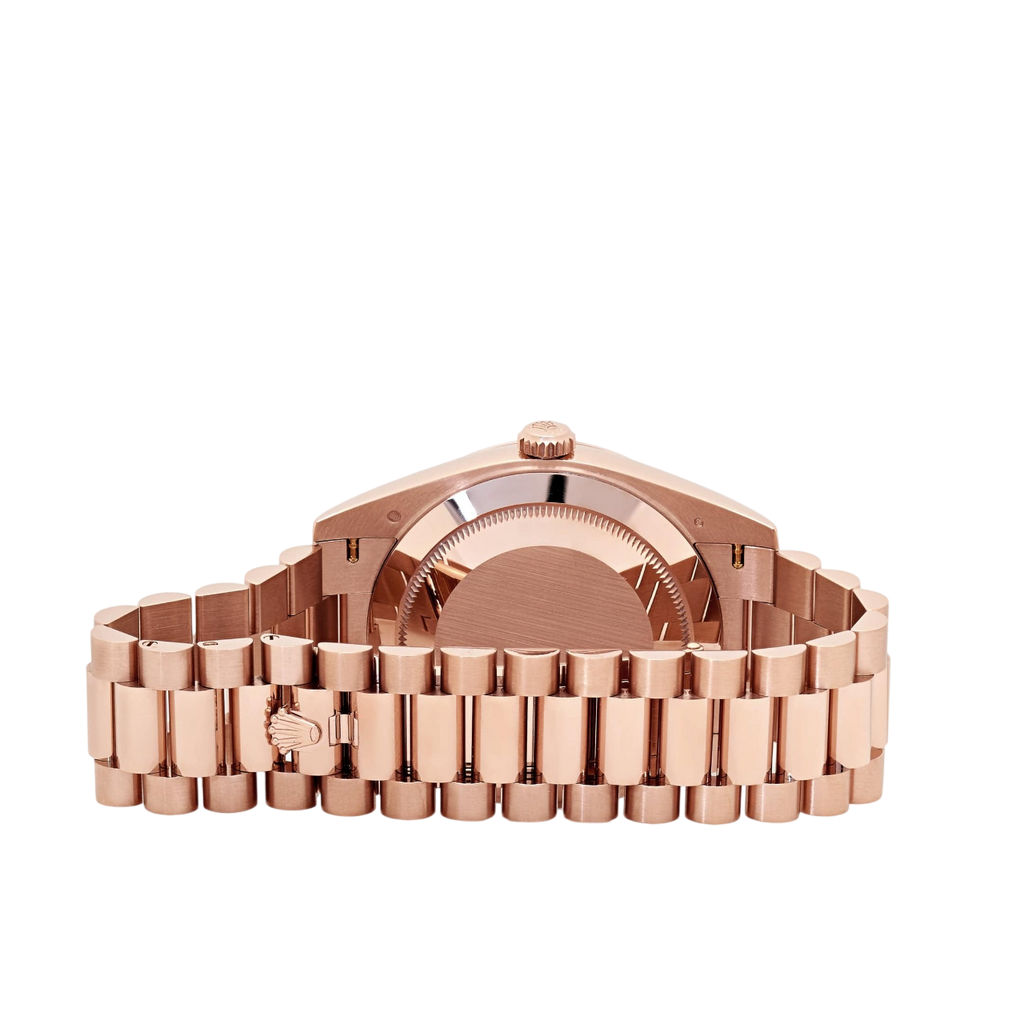 Day-Date 40mm Rose Gold Chocolate Dial m228235-0053