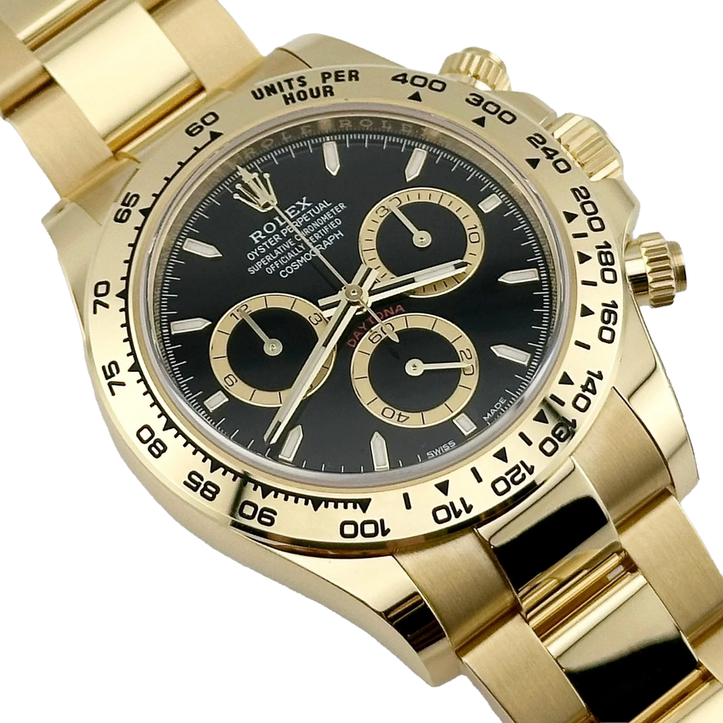 Daytona 40mm Yellow Gold Black Dial 126508  (2025)