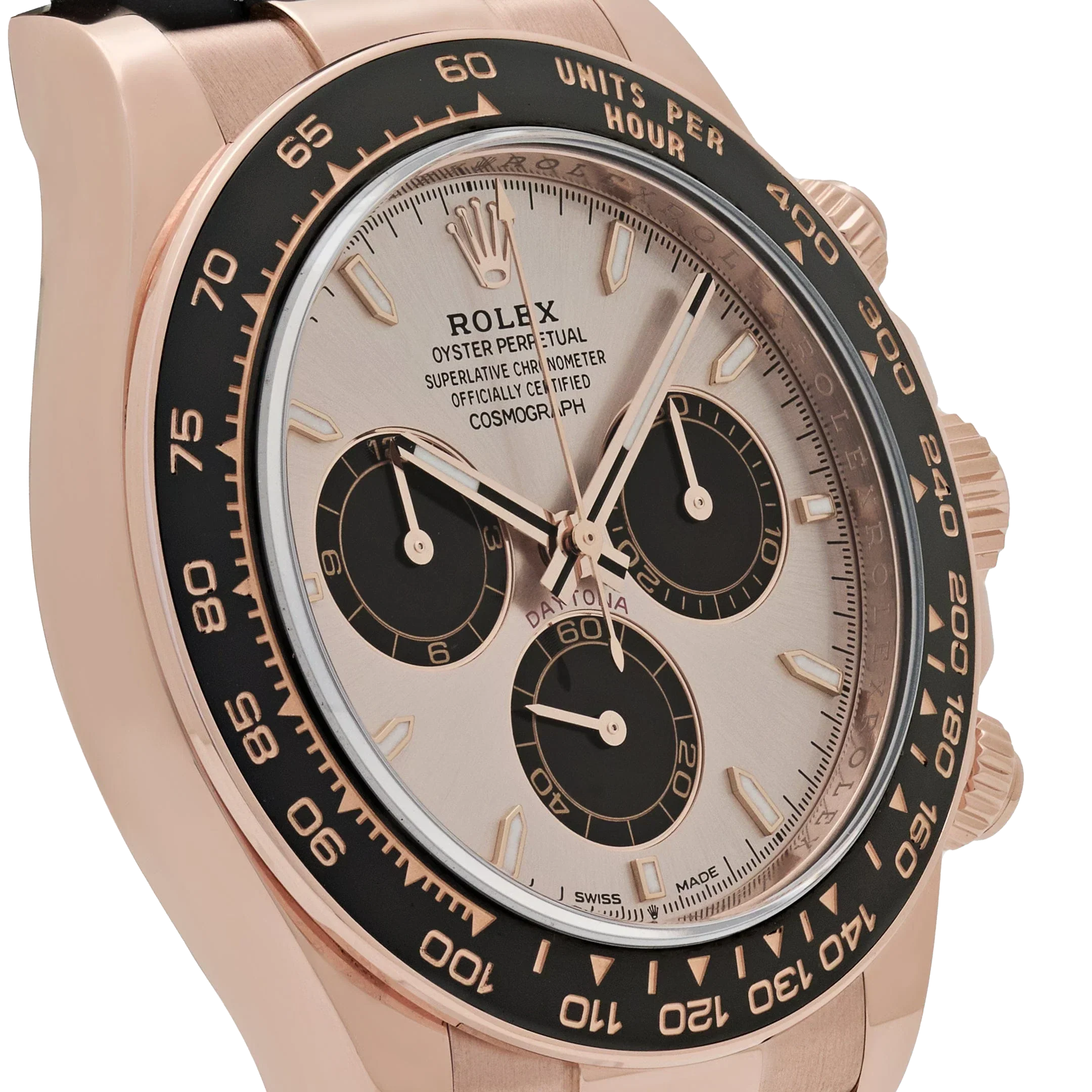 Daytona 40mm Rose Gold Sundust Dial 126515