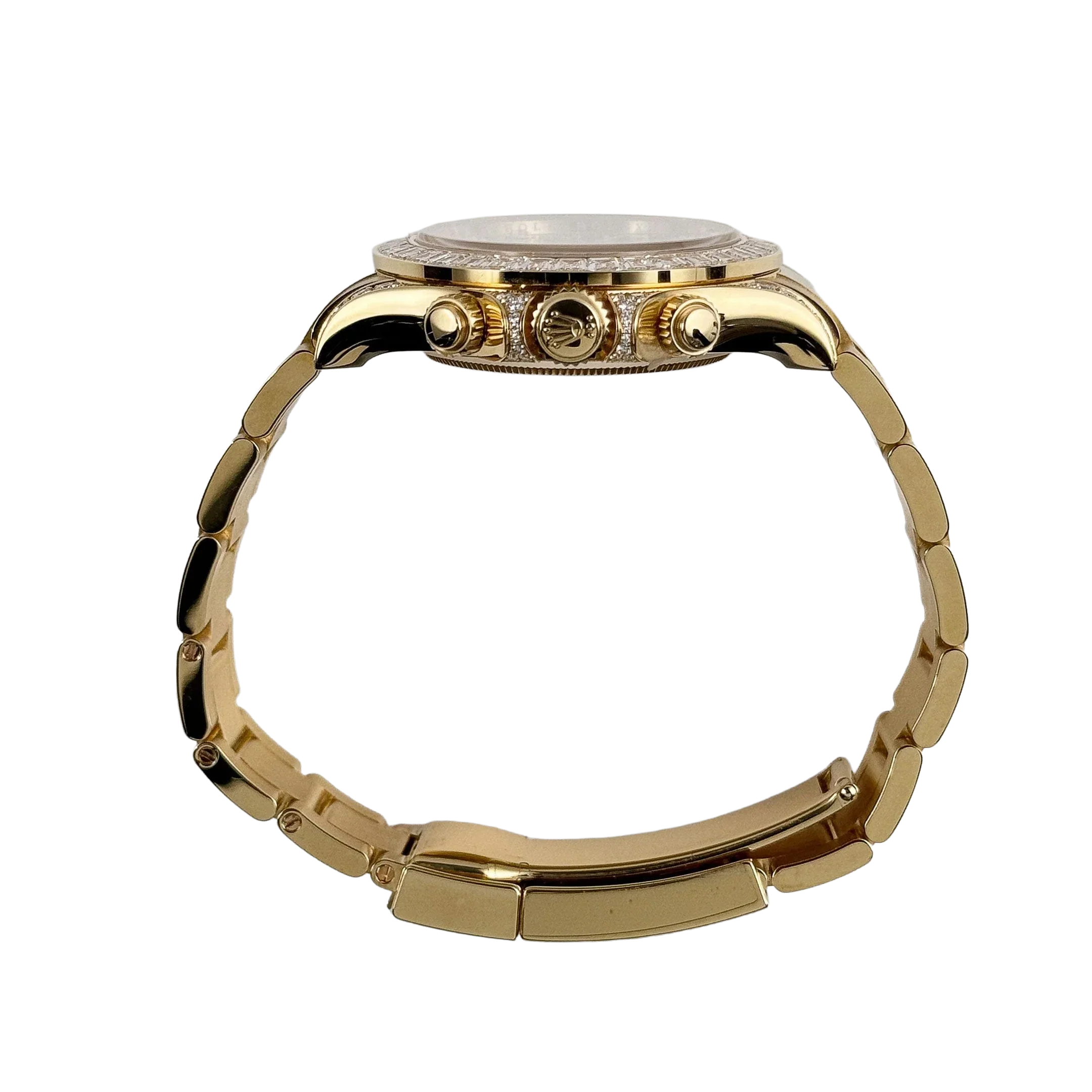 Daytona Eye of the Tiger 116598TBR Yellow Gold Diamond Dial (Super Clone)