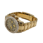 Daytona Eye of the Tiger 116598TBR Yellow Gold Diamond Dial (Super Clone)