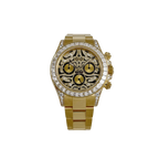 Daytona Eye of the Tiger 116598TBR Yellow Gold Diamond Dial (Super Clone)