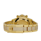 Daytona Eye of the Tiger 116598TBR Yellow Gold Diamond Dial with Diamond Bracelet (Super Clone)