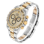 Daytona Steel Yellow Gold Champagne Dial Mens Watch 126503
