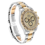 Daytona Steel Yellow Gold Champagne Dial Mens Watch 126503