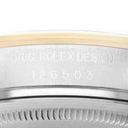 Daytona Steel Yellow Gold Champagne Dial Mens Watch 126503