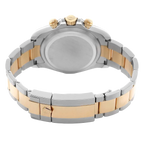 Daytona 40mm Steel Yellow Gold White Dial Mens Watch 126503