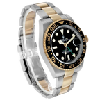 GMT Master II 40mm Steel Yellow Gold Mens Watch 116713