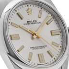 Oyster Perpetual 41mm Stainless Steel Silver Dial Men Watch 134300-0001 New 2025