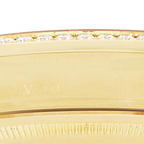 President Day-Date 36mm Yellow Gold Diamond Bezel Mens Watch 118348