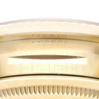 President Day-Date 36mm Yellow Gold Green Diamond Dial Mens Watch 128238